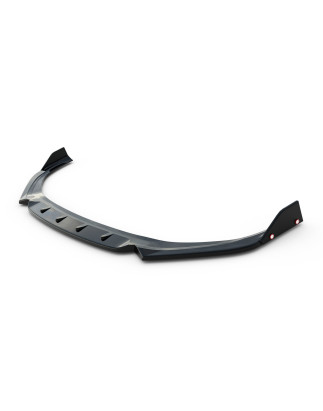 Splitter anteriore V.1 + Flaps adatto a Hyundai I30 N-Line Wagon Mk3 Facelift (Cod. M-HY-I30-3F-N-FD