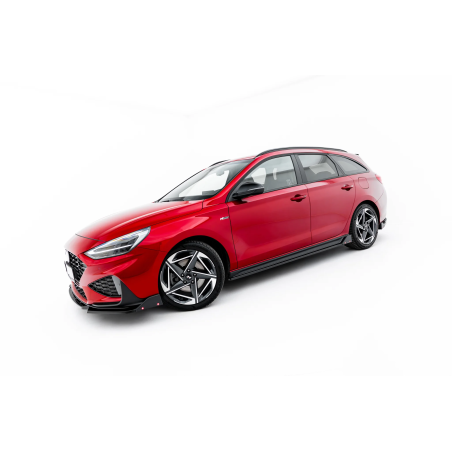 Splitters set V.1 adatto a Hyundai I30 N-Line Wagon Mk3 Facelift (Cod. M-HY-I30-3F-NLINE-W-SET1)