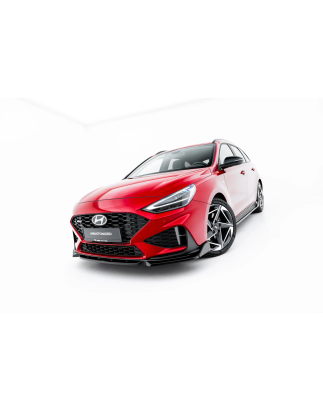Splitters set V.1 adatto a Hyundai I30 N-Line Wagon Mk3 Facelift (Cod. M-HY-I30-3F-NLINE-W-SET1)