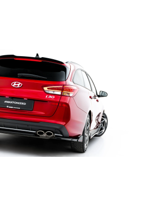 Splitters set V.1 adatto a Hyundai I30 N-Line Wagon Mk3 Facelift (Cod. M-HY-I30-3F-NLINE-W-SET1)