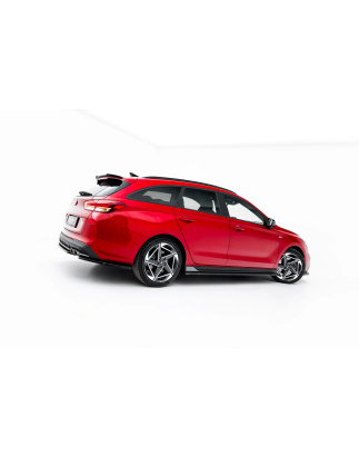 Splitters set V.2 adatto a Hyundai I30 N-Line Wagon Mk3 Facelift (Cod. M-HY-I30-3F-NLINE-W-SET2)