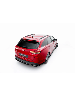 Splitters set V.2 adatto a Hyundai I30 N-Line Wagon Mk3 Facelift (Cod. M-HY-I30-3F-NLINE-W-SET2)