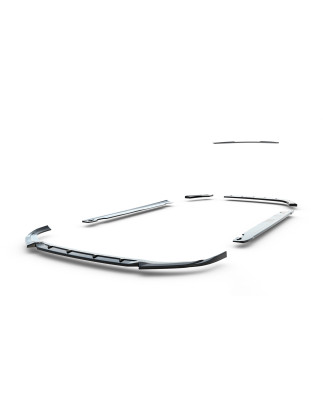 Splitters set V.2 adatto a Hyundai I30 N-Line Wagon Mk3 Facelift (Cod. M-HY-I30-3F-NLINE-W-SET2)