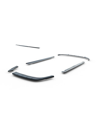 Splitters set V.2 adatto a Hyundai I30 N-Line Wagon Mk3 Facelift (Cod. M-HY-I30-3F-NLINE-W-SET2)