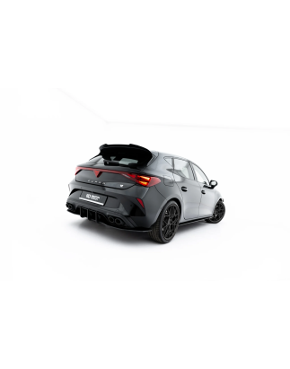 Diffusore posteriore Street pro adatto a Cupra Leon Hatchback Mk1 Facelift (Cod. M-CULE1FCNC-RS1B)