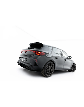 Diffusore posteriore Street pro adatto a Cupra Leon Hatchback Mk1 Facelift (Cod. M-CULE1FCNC-RS1B)