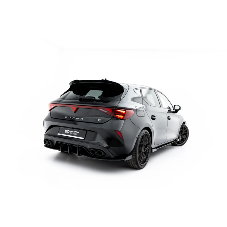 Diffusore posteriore Street pro + Flaps adatto a Cupra Leon Hatchback Mk1 Facelift (Cod. M-CULE1FCNC