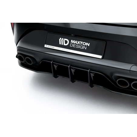 Diffusore posteriore Street pro + Flaps adatto a Cupra Leon Hatchback Mk1 Facelift (Cod. M-CULE1FCNC