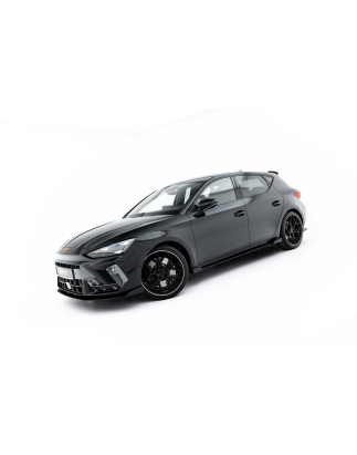 Street Pro Diffusori minigonne + Flaps adatto a Cupra Leon ST / Hatchback Mk1 Facelift (Cod. M-CULE1