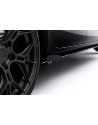 Street Pro Diffusori minigonne + Flaps adatto a Cupra Leon ST / Hatchback Mk1 Facelift (Cod. M-CULE1