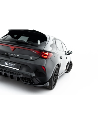 Splitters laterali posteriori V.1 adatto a Cupra Leon Hatchback Mk1 Facelift (Cod. M-CU-LE-1F-RSD1G)
