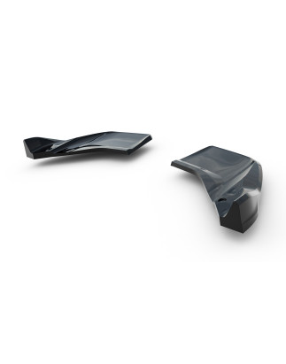Splitters laterali posteriori V.1 adatto a Cupra Leon Hatchback Mk1 Facelift (Cod. M-CU-LE-1F-RSD1G)