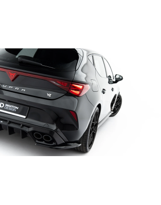 Splitters laterali posteriori V.2 adatto a Cupra Leon Hatchback Mk1 Facelift (Cod. M-CU-LE-1F-RSD2G)