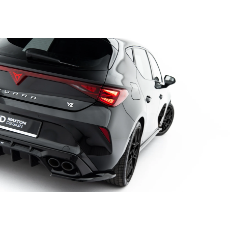 Splitters laterali posteriori V.2 adatto a Cupra Leon Hatchback Mk1 Facelift (Cod. M-CU-LE-1F-RSD2G)