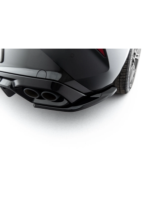 Splitters laterali posteriori V.2 adatto a Cupra Leon Hatchback Mk1 Facelift (Cod. M-CU-LE-1F-RSD2G)