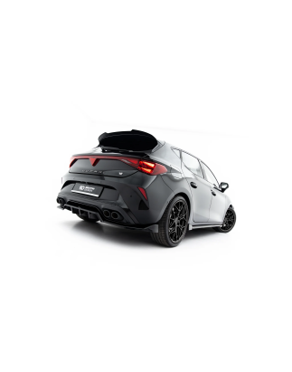 Splitter posteriore (con barre verticali) V.1 adatto a Cupra Leon Hatchback Mk1 Facelift (Cod. M-CU-