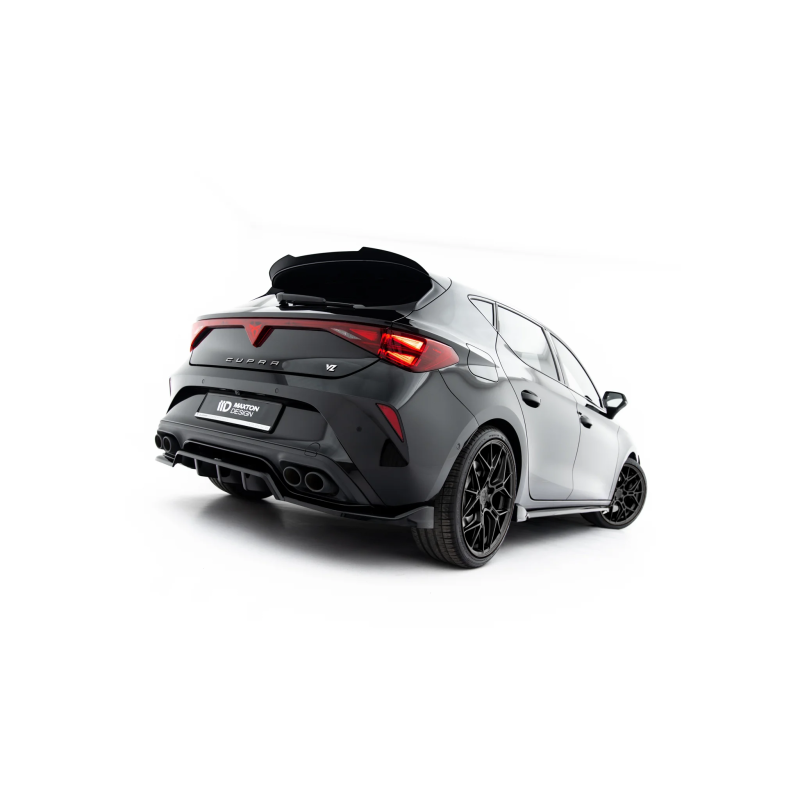 Splitter posteriore (con barre verticali) V.1 adatto a Cupra Leon Hatchback Mk1 Facelift (Cod. M-CU-