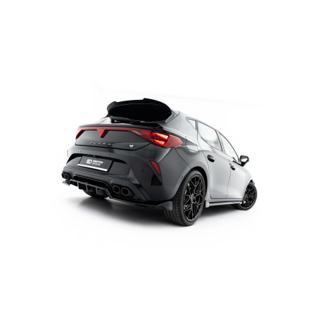 Splitter posteriore (con barre verticali) V.1 adatto a Cupra Leon Hatchback Mk1 Facelift (Cod. M-CU-