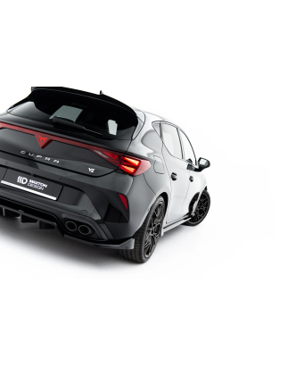 Splitter posteriore (con barre verticali) V.1 adatto a Cupra Leon Hatchback Mk1 Facelift (Cod. M-CU-