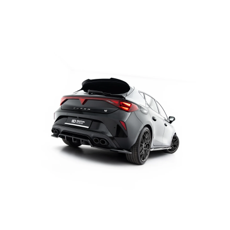 Splitter posteriore (con barre verticali) V.2 adatto a Cupra Leon Hatchback Mk1 Facelift (Cod. M-CU-
