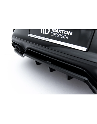 Splitter posteriore (con barre verticali) V.2 adatto a Cupra Leon Hatchback Mk1 Facelift (Cod. M-CU-