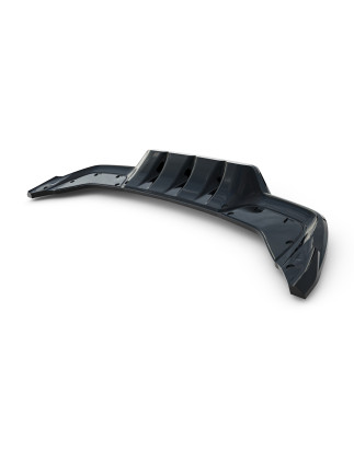 Splitter posteriore (con barre verticali) V.2 adatto a Cupra Leon Hatchback Mk1 Facelift (Cod. M-CU-
