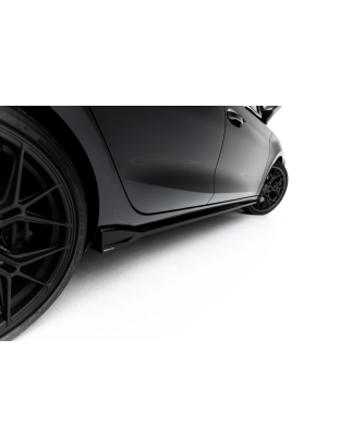 Diffusori minigonne V.1 adatto a Cupra Leon ST / Hatchback Mk1 Facelift (Cod. M-CU-LE-1F-ST-SD1G)