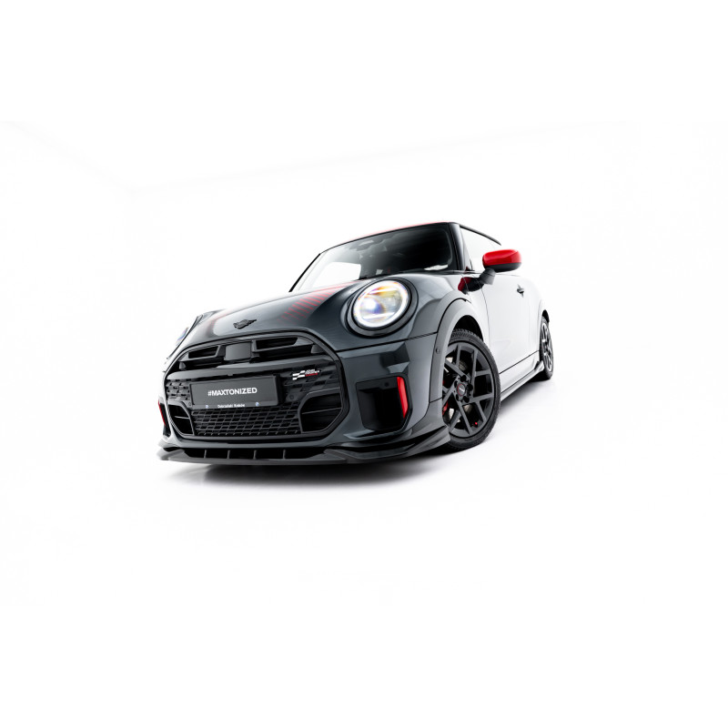 Splitter anteriore adatto a Mini Cooper John Cooper Works F65 (Cod. M-MC-4-66-JCW-3D-FD1G)