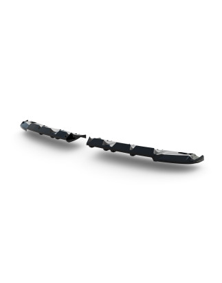 Splitter posteriore (con barre verticali) adatto a Mini Cooper John Cooper Works F65 (Cod. M-MC-4-66