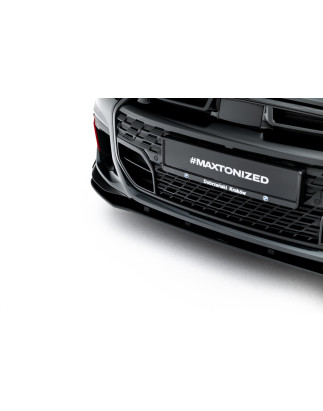 Splitter anteriore Street Pro + Flaps adatto a Mini Cooper John Cooper Works F65 (Cod. M-MC466JCW3DC