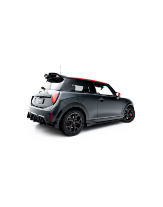 Street Pro Diffusori minigonne + Flaps adatto a Mini Cooper John Cooper Works F65 (Cod. M-MC466JCW3D