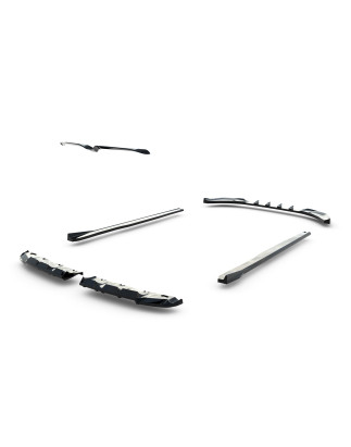 Splitters set adatto a Mini Cooper John Cooper Works F66 (Cod. M-MC-4-66-JCW-3D-SET)