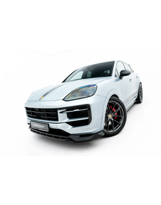Splitter anteriore adatto a Porsche Cayenne GTS / Turbo Sport Pack / Turbo E-Hybrid GT Pack Coupe Mk