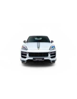 Splitter anteriore adatto a Porsche Cayenne GTS / Turbo Sport Pack / Turbo E-Hybrid GT Pack Coupe Mk