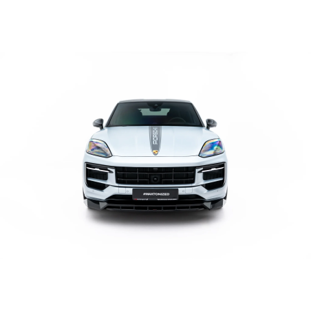 Splitter anteriore adatto a Porsche Cayenne GTS / Turbo Sport Pack / Turbo E-Hybrid GT Pack Coupe Mk