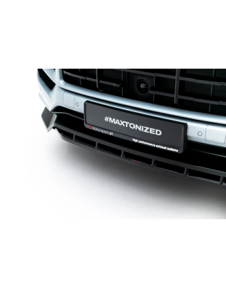 Splitter anteriore adatto a Porsche Cayenne GTS / Turbo Sport Pack / Turbo E-Hybrid GT Pack Coupe Mk