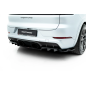 Splitter posteriore (con barre verticali) adatto a Porsche Cayenne GTS / Turbo Sport Pack / Turbo E-