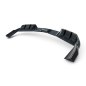 Splitter posteriore (con barre verticali) adatto a Porsche Cayenne GTS / Turbo Sport Pack / Turbo E-
