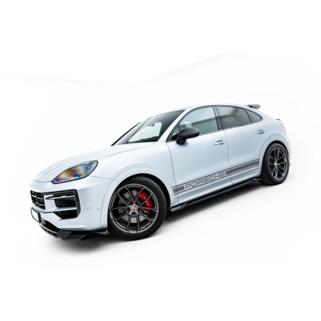 Splitters set adatto a Porsche Cayenne GTS / Turbo Sport Pack / Turbo E-Hybrid GT Pack Coupe Mk3 Fac