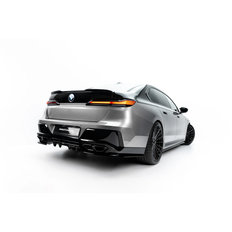 Splitter posteriore (con barre verticali) V.2 adatto a BMW M760e G70 (Cod. M-BM-7-G70-M760E-RD2G+RD3