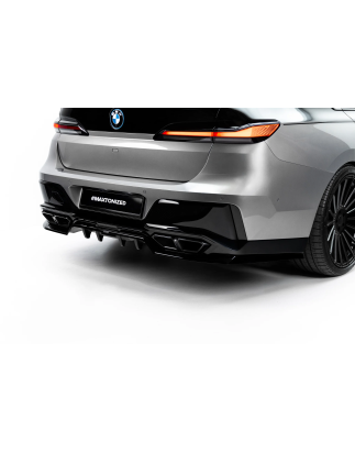 Splitter posteriore (con barre verticali) V.2 adatto a BMW M760e G70 (Cod. M-BM-7-G70-M760E-RD2G+RD3