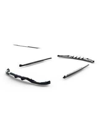 Splitters set adatto a Land Rover Range Rover Evoque Mk1 (Cod. M-LR-RR-EV-1PF-SET)