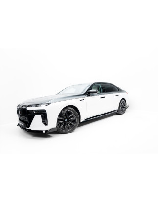 Diffusori minigonne V.2  adatto a BMW M760e G70 (Cod. M-BM-7-G70-M70-SD1G)