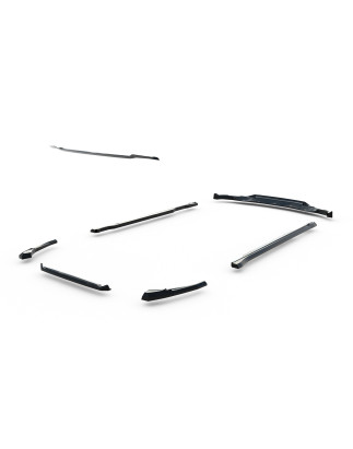 Splitters set adatto a Ford Explorer ST Mk6  (Cod. M-FO-EX-6-ST-SET)