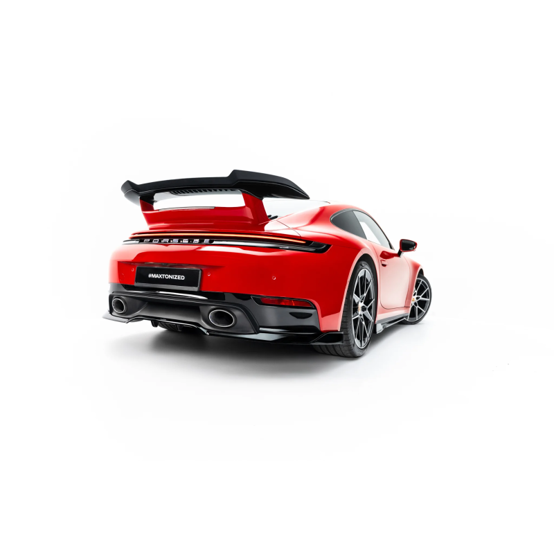 Splitter posteriore (con barre verticali) adatto a Porsche 911 Carrera Aero 992 Facelift (Cod. M-PO-