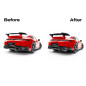 Splitters set adatto a Porsche 911 Carrera Aero 992 Facelift (Cod. M-PO-911-992F-CA-AERO-SET)