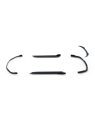 Splitters set adatto a Porsche 911 Carrera Aero 992 Facelift (Cod. M-PO-911-992F-CA-AERO-SET)