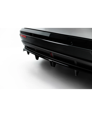 Splitter posteriore (con barre verticali) adatto a Mazda 6e Mk1 (Cod. M-MA-6E-4-RD1G+RD2G)