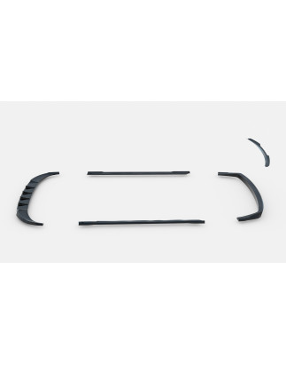 Splitters set adatto a Mazda 6e Mk1 (Cod. M-MA-6E-4-SET)