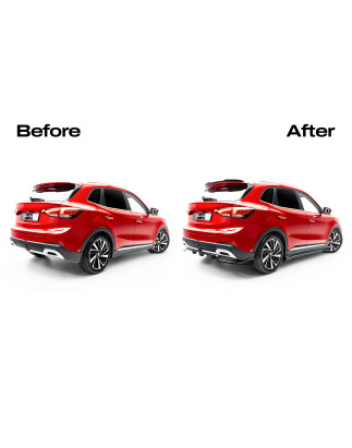 Splitter posteriore (con barre verticali) adatto a MG ZS Mk2 (Cod. M-MG-ZS-2-RD1G+RD2G)